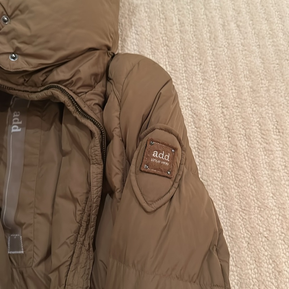 Add. Down Coat - Size 4 - image 4